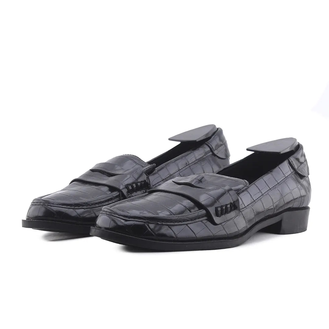 Zara Penny Strap Loafers
