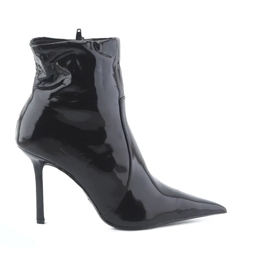 Zara Zipper Patent Ankle Boot