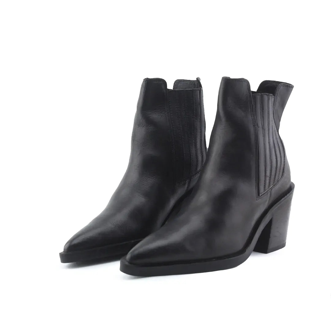 Zara Stretchable Ankle Boot | 100% Authentic Leather
