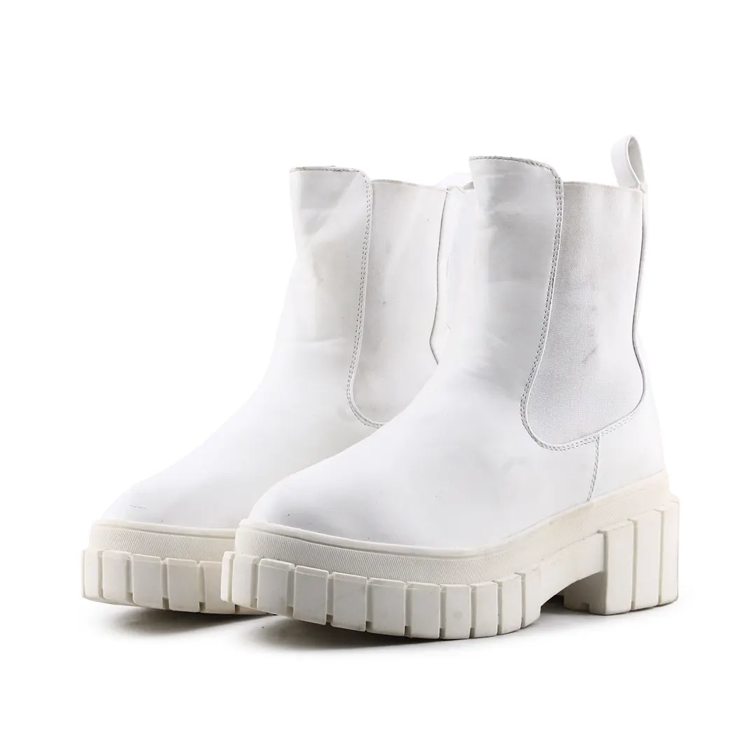 Truffle Stretchable Ankle Boot | 100% Authentic Leather