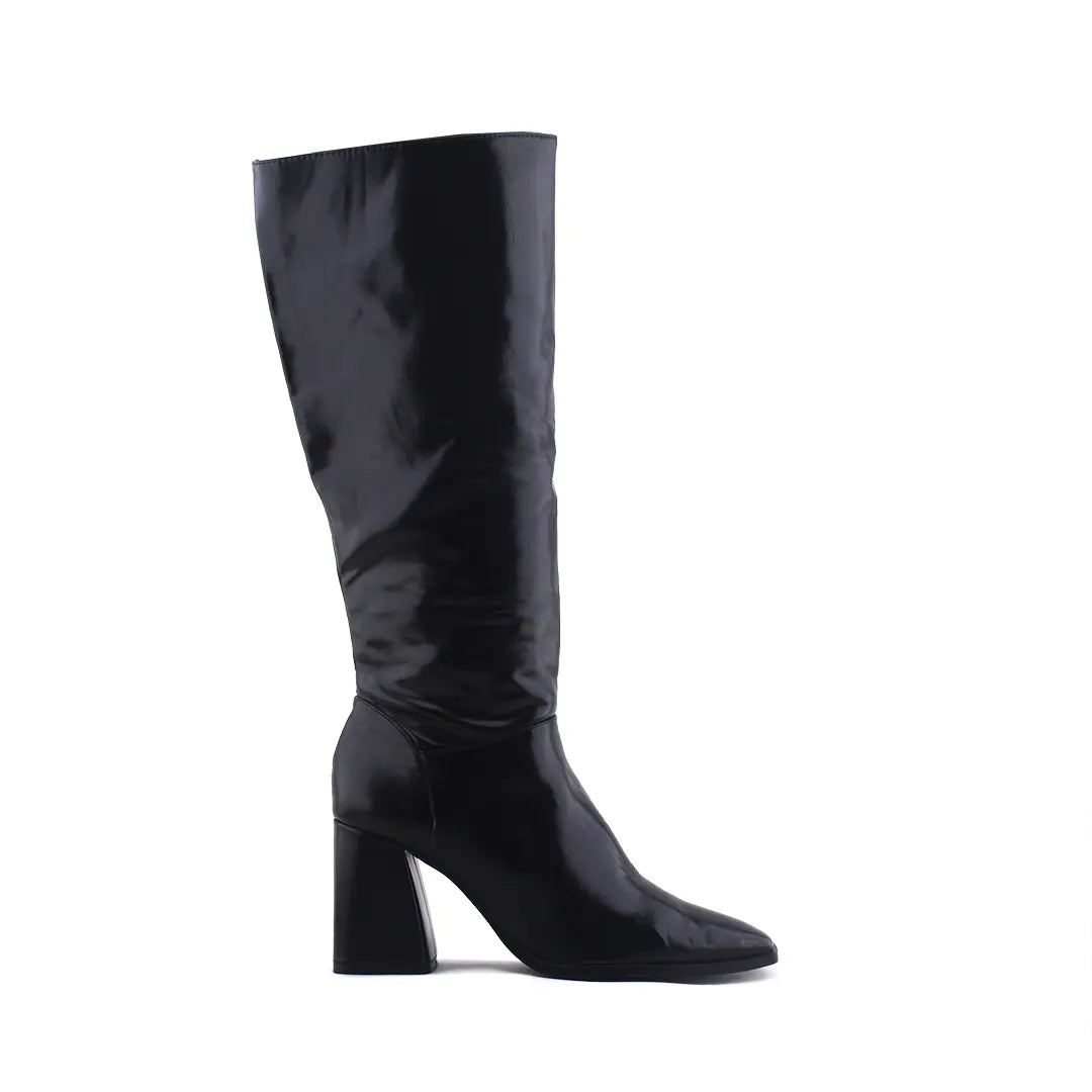 Stradivarius Zipper Knee High Boot | 100% Authentic Leather