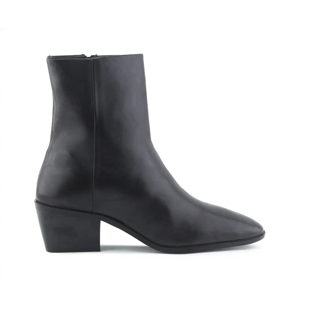 Zara Zipper Ankle Boot | 100% Authentic Leather
