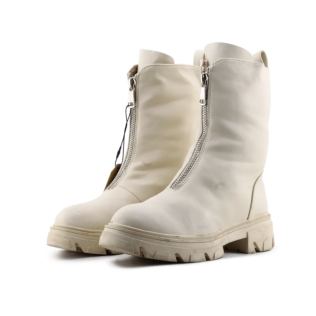 LA Bottine Zipper Ankle Boot | 100% Authentic Leather