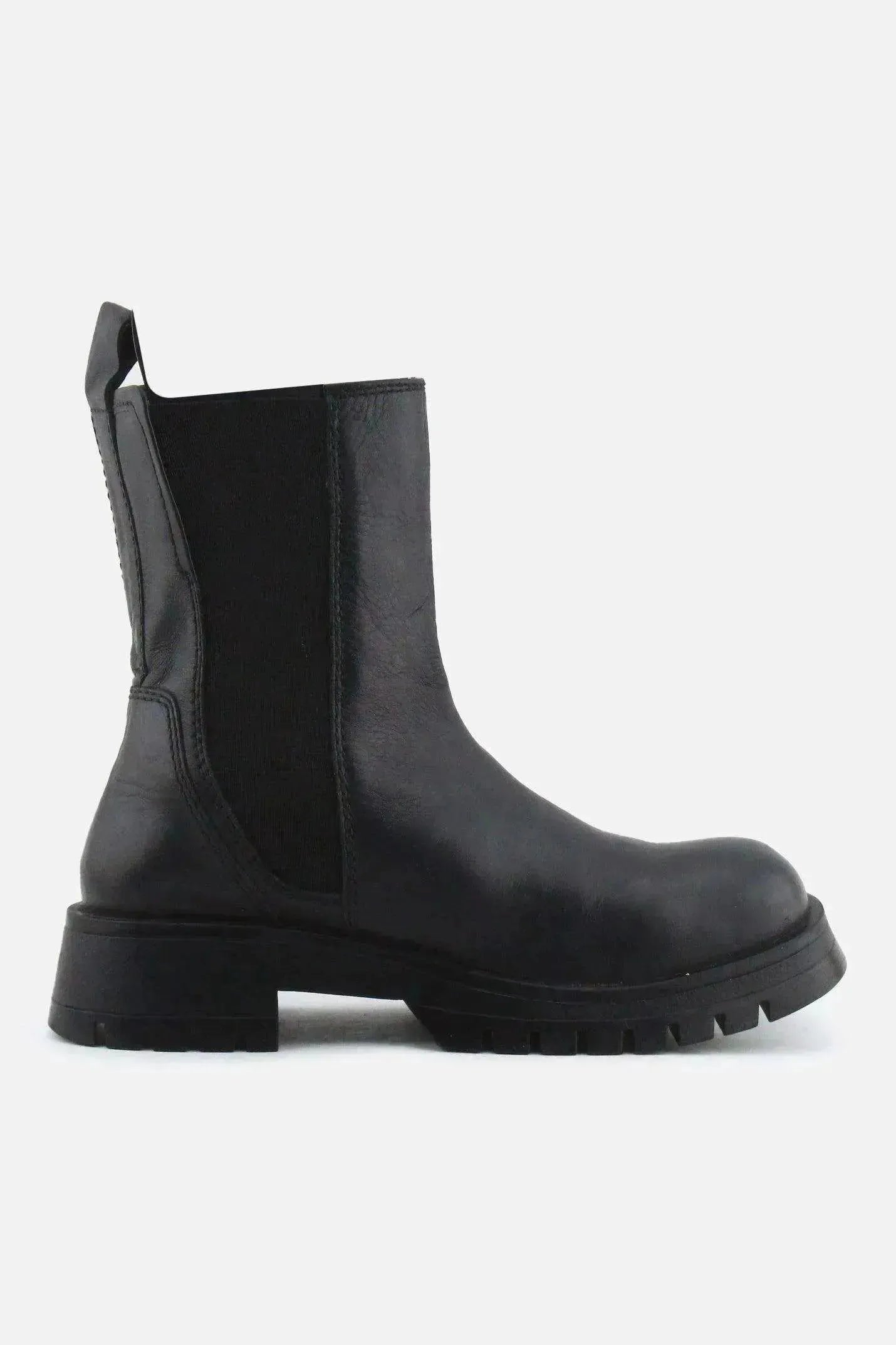 Zara Stretchable Ankle Boots | 100% Authentic Leather - sundaybazar