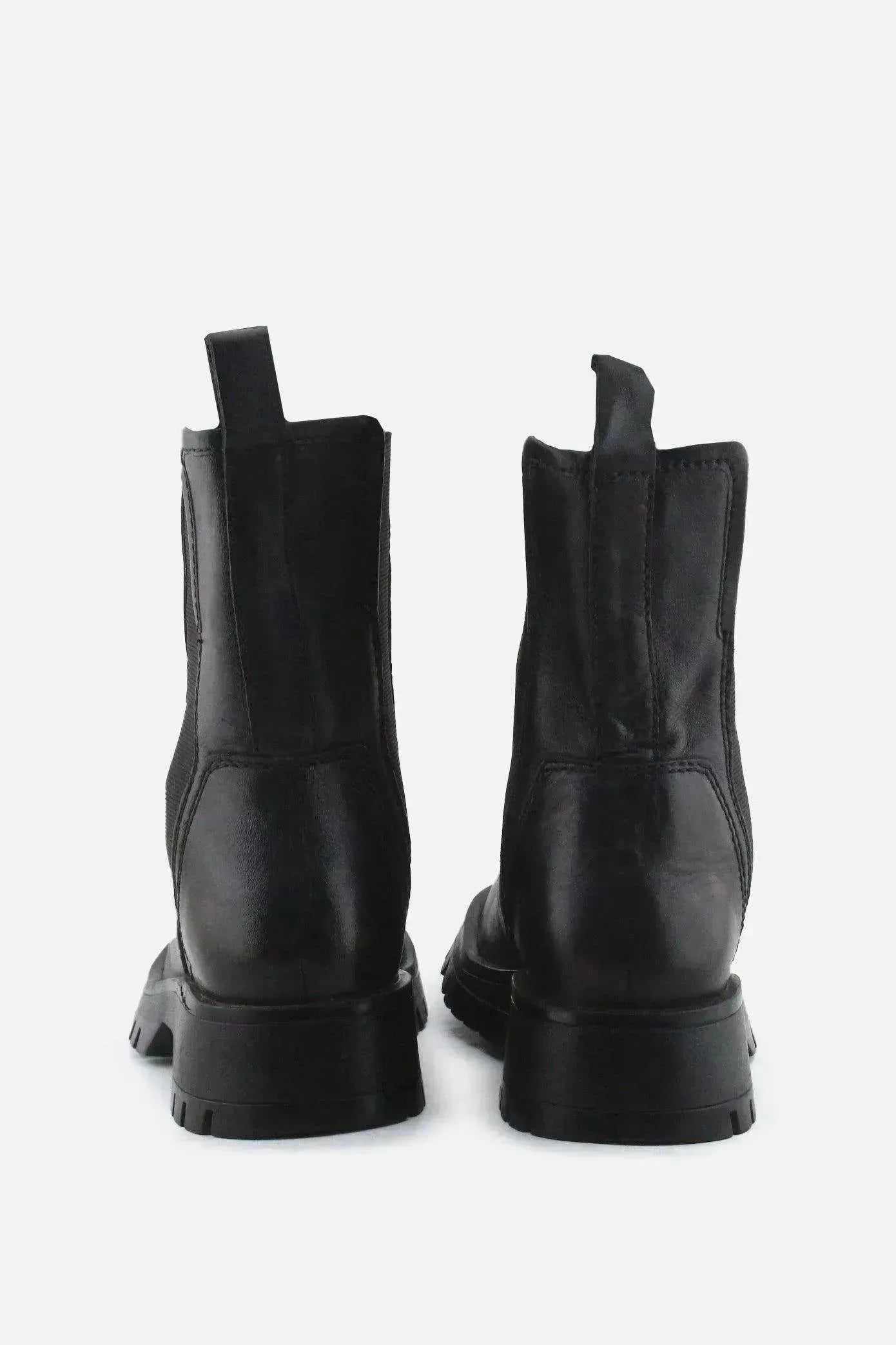 Zara Stretchable Ankle Boots | 100% Authentic Leather - sundaybazar