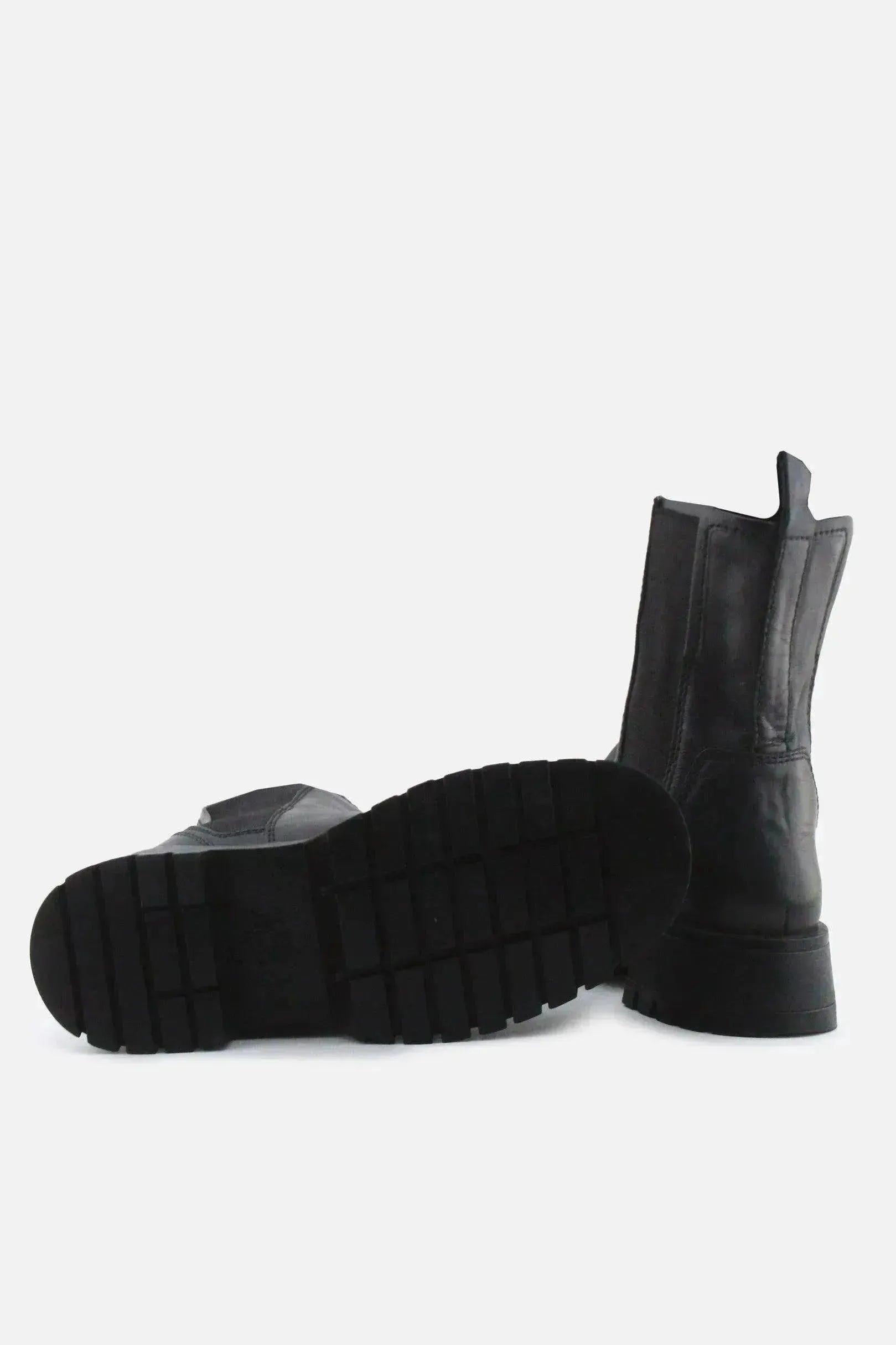 Zara Stretchable Ankle Boots | 100% Authentic Leather - sundaybazar