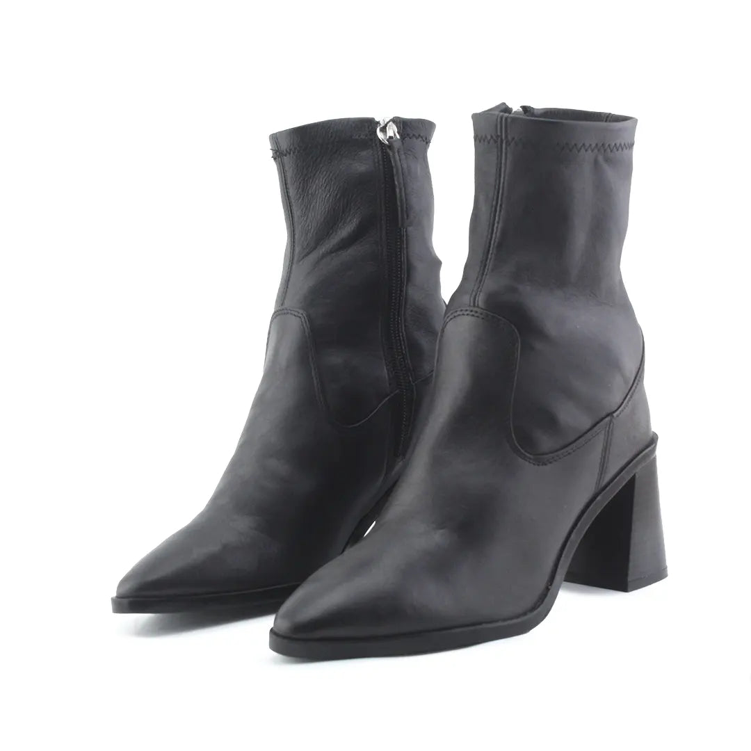 Zara Zipper Ankle Boot | 100% Authentic Leather
