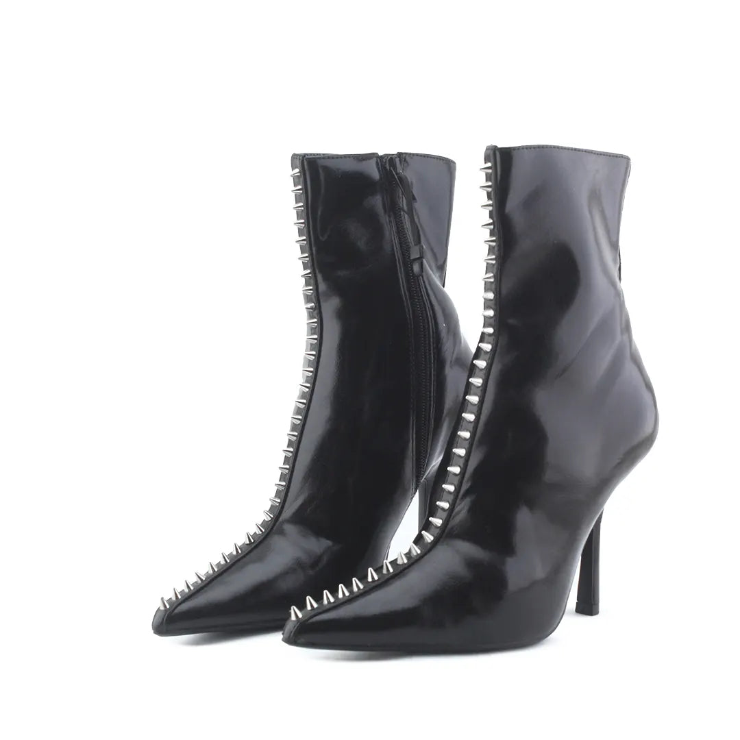 Zara Zipper Ankle Boot | 100% Authentic Leather