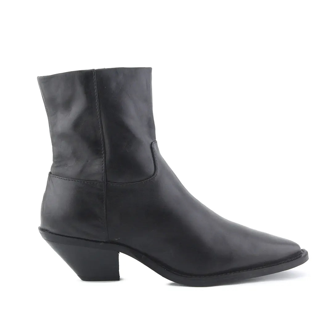 Zara Zipper Ankle Boot | 100% Authentic Leather