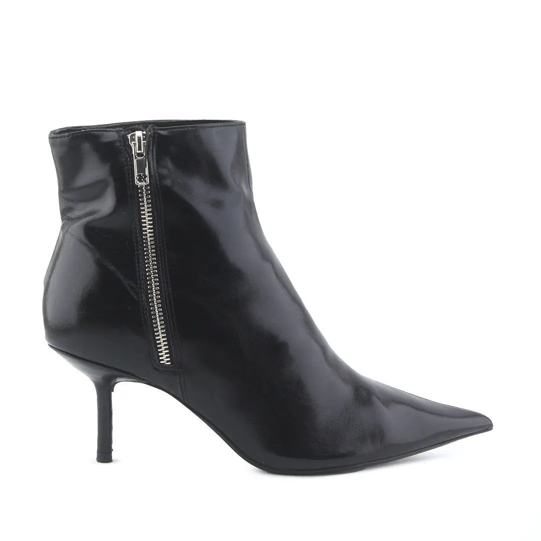 Zara Zipper Ankle Boot | 100% Authentic Leather