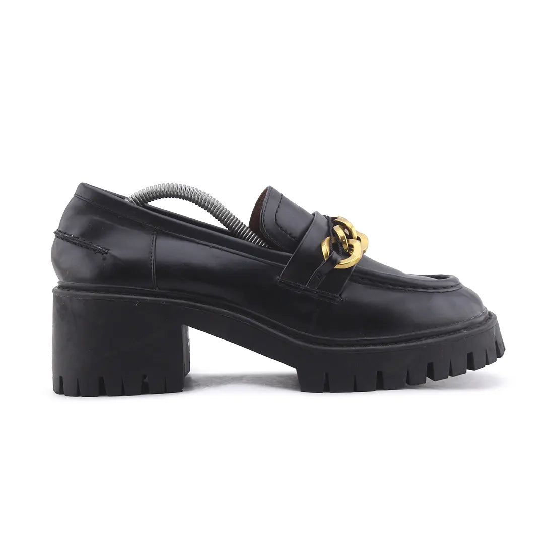 Zara Penny Strap Loafers