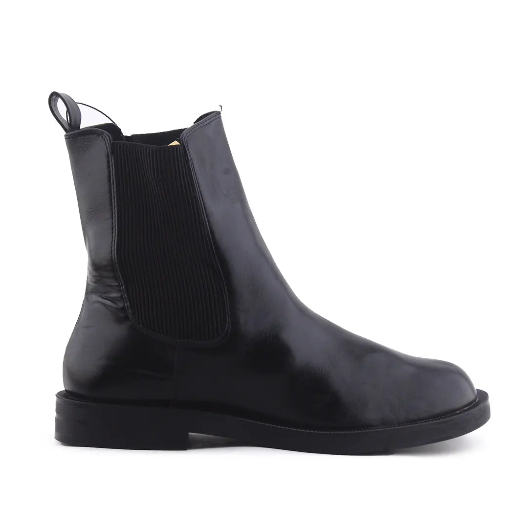 Pull & Bear Stretchable Ankle Boot | 100% Authentic Leather
