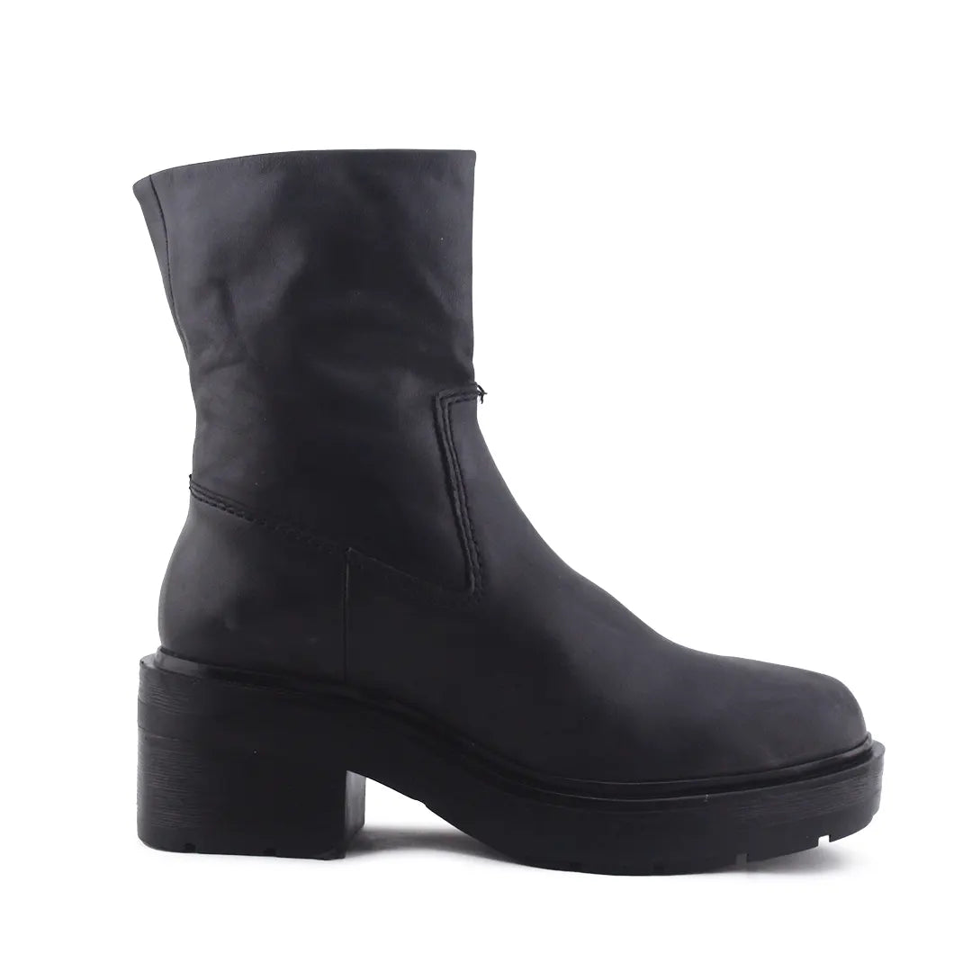 Zara Zipper Ankle Boot | 100% Authentic Leather