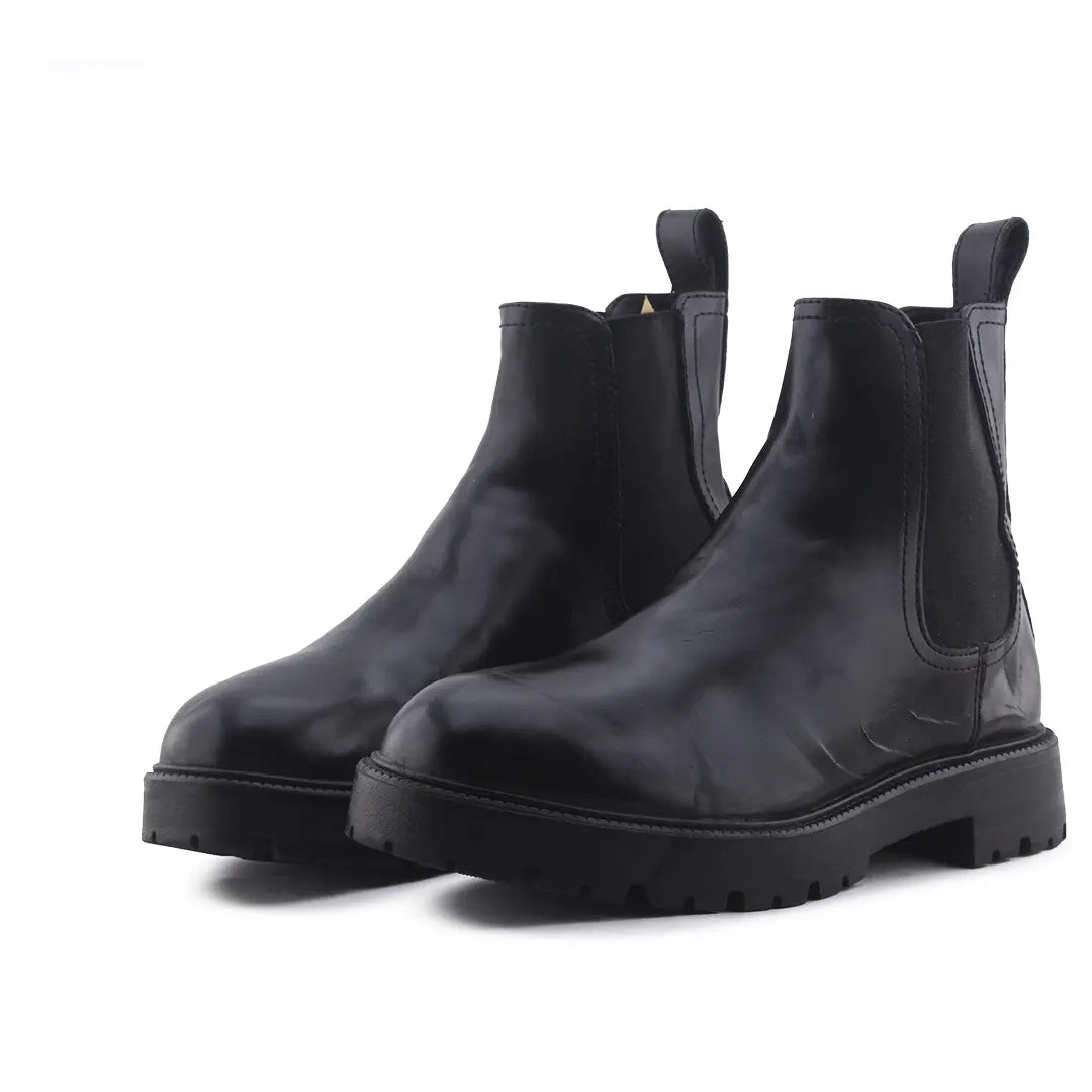 Zara Stretchable Ankle Boot | 100% Authentic Leather