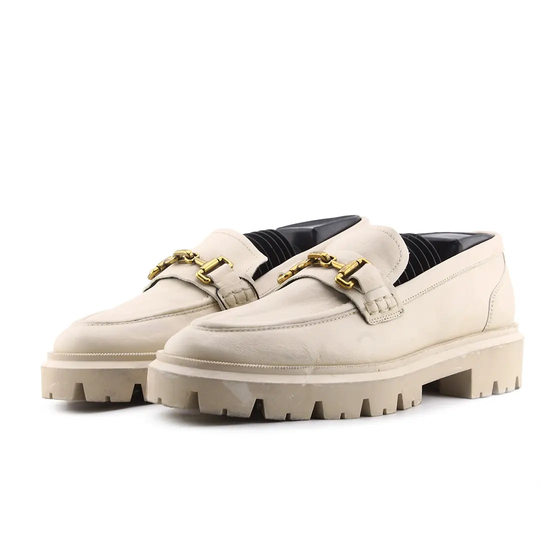 Massimo Dutti Penny Strap Loafers