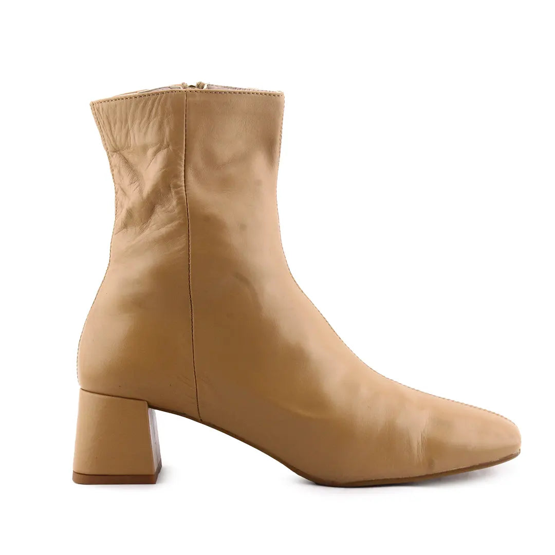 Zara Zipper Ankle Boot | 100% Authentic Leather
