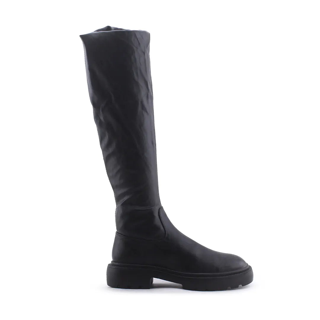 Zara Zipper Knee High Boots | 100% Authentic Leather