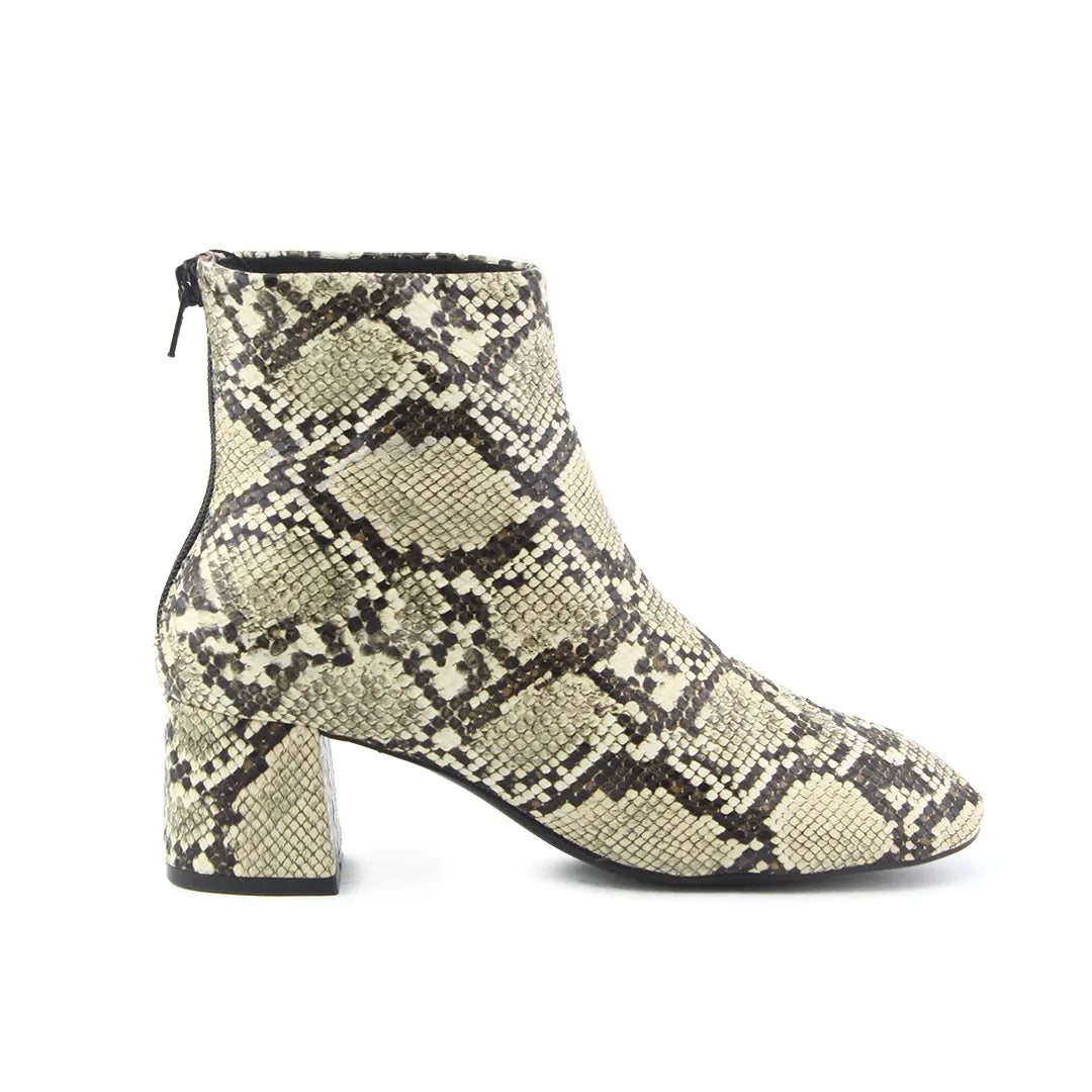 Mango Zipper Ankle Boot | 100% Authentic Leather