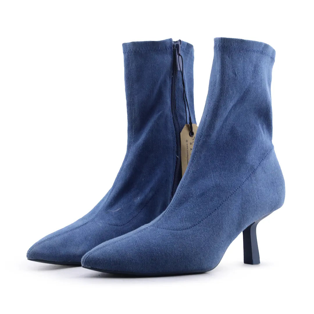 Stradivarius Zipper Ankle Boot