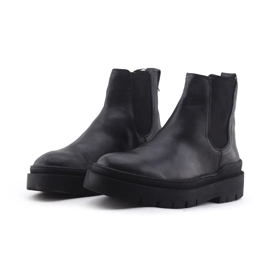 Zara Stretchable Ankle Boot | 100% Authentic Leather