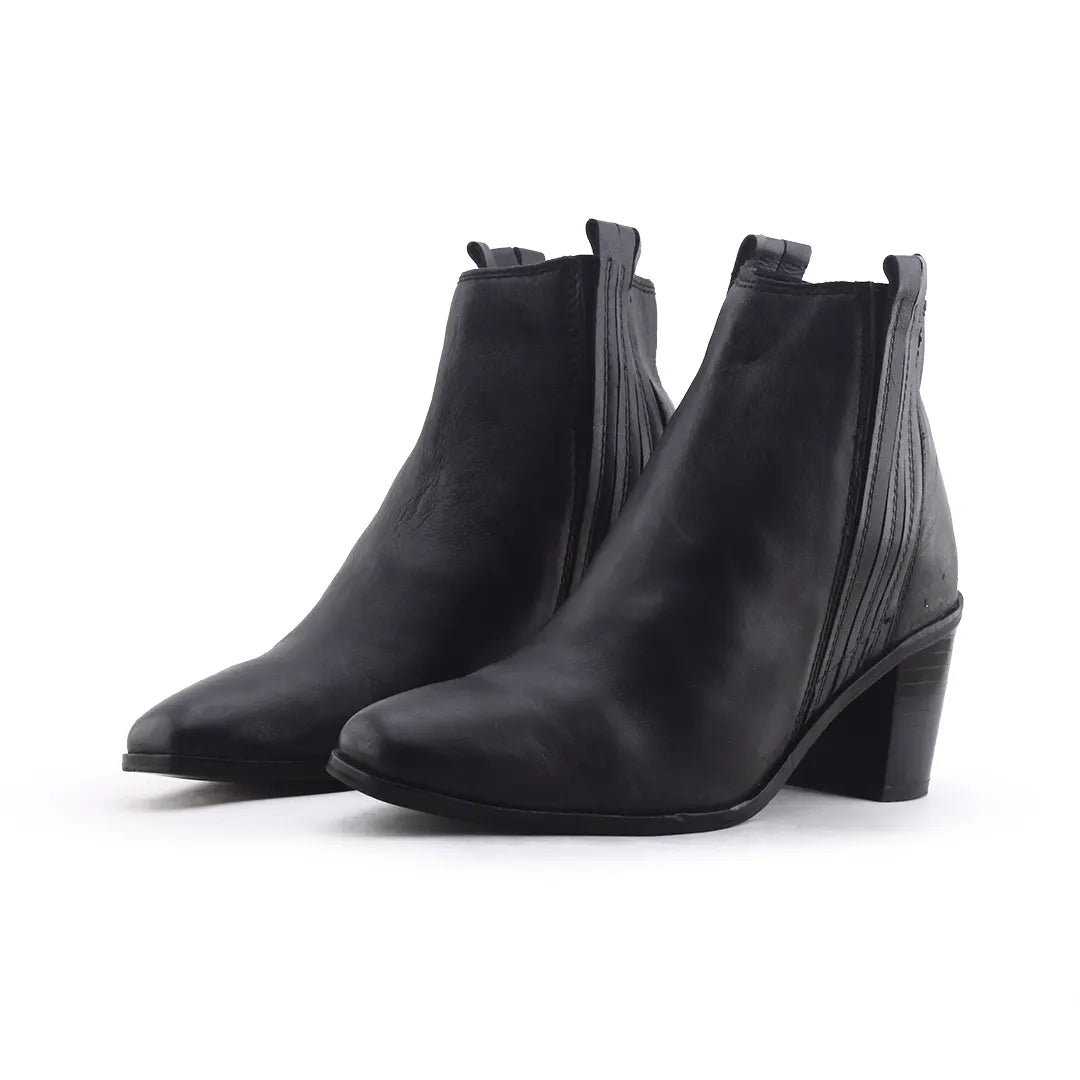 Mango Stretchable Ankle Boot | 100% Authentic Leather