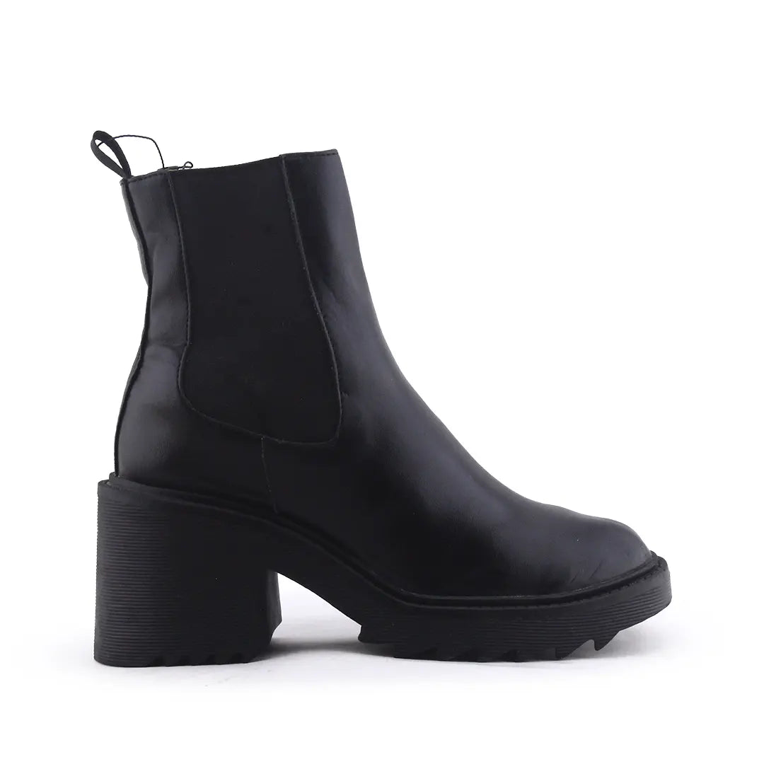 Stradivarius Stretchable Ankle Boot | 100% Authentic Leather