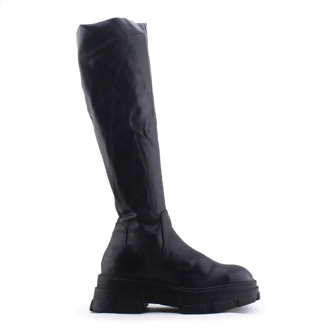 Stradivarius Thigh High Boot | 100% Authentic Leather