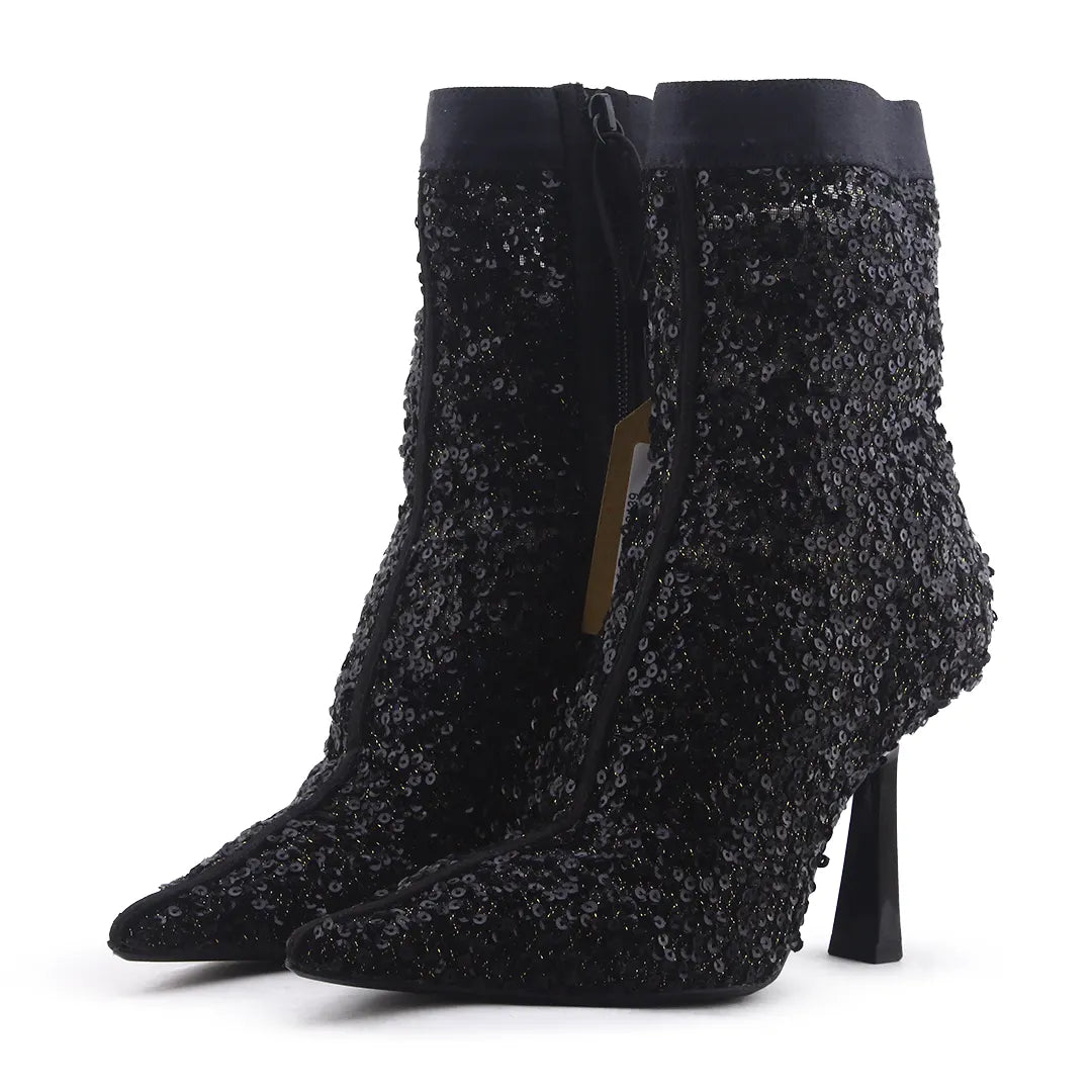 Zara Zipper Ankle Boot