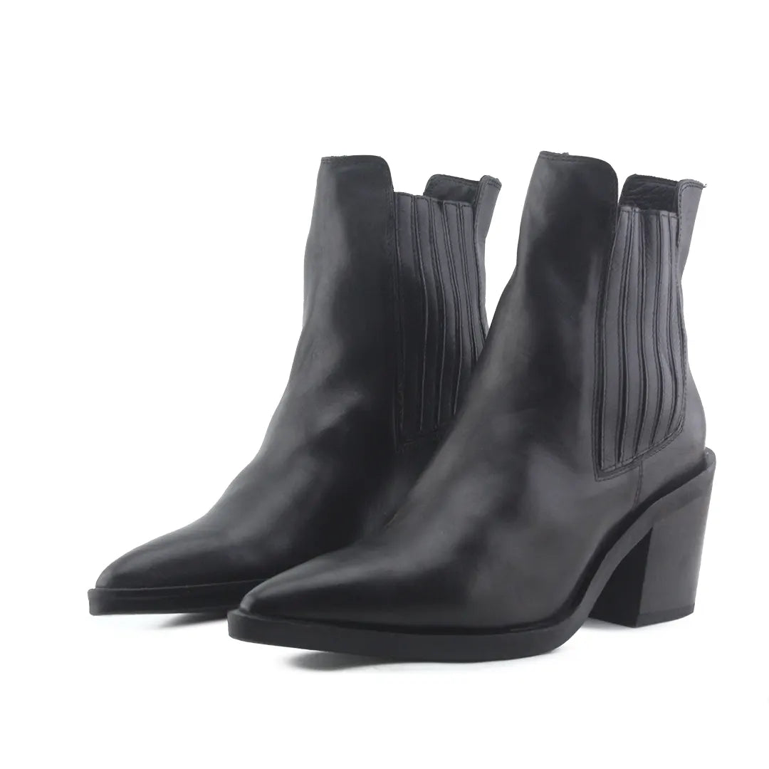Zara Stretchable Ankle Boot | 100% Authentic Leather