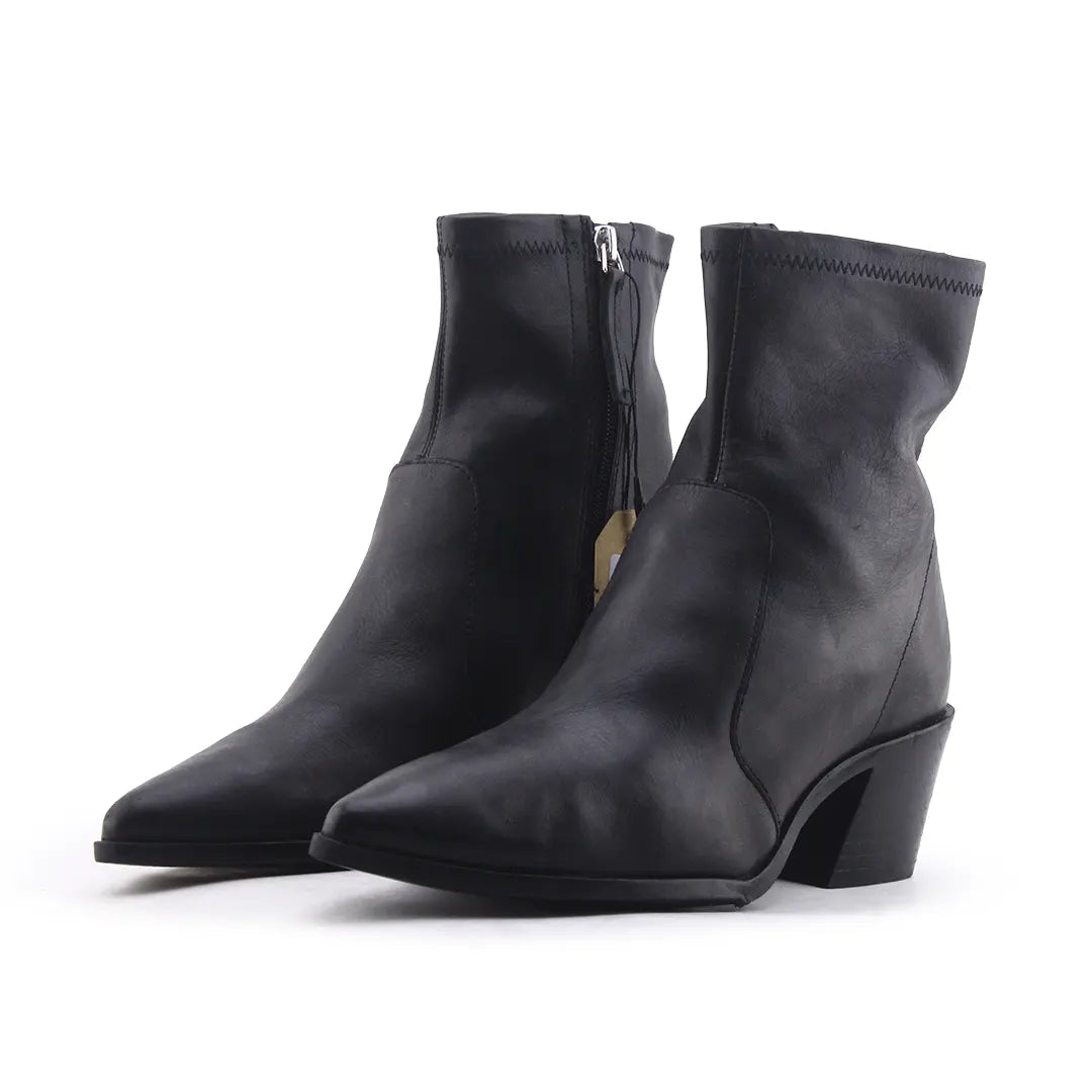 Zara Zipper Ankle Boot | 100% Authentic Leather