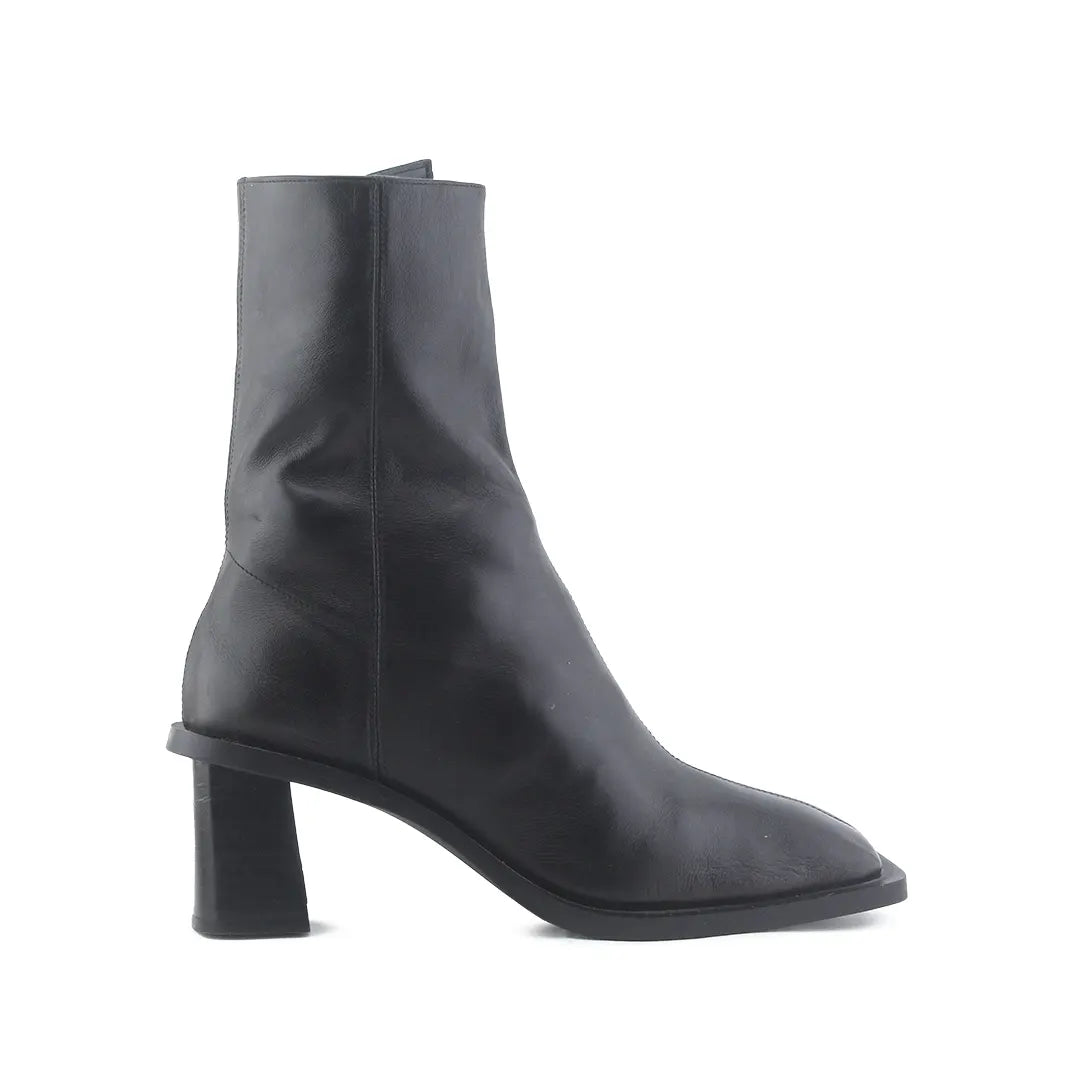 Zara Zipper Ankle Boot | 100% Authentic Leather