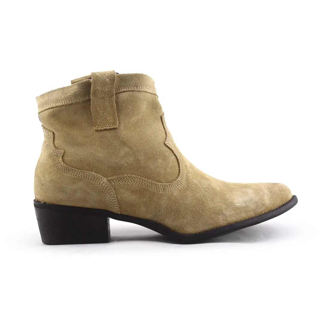 Zara Suede Ankle Boot