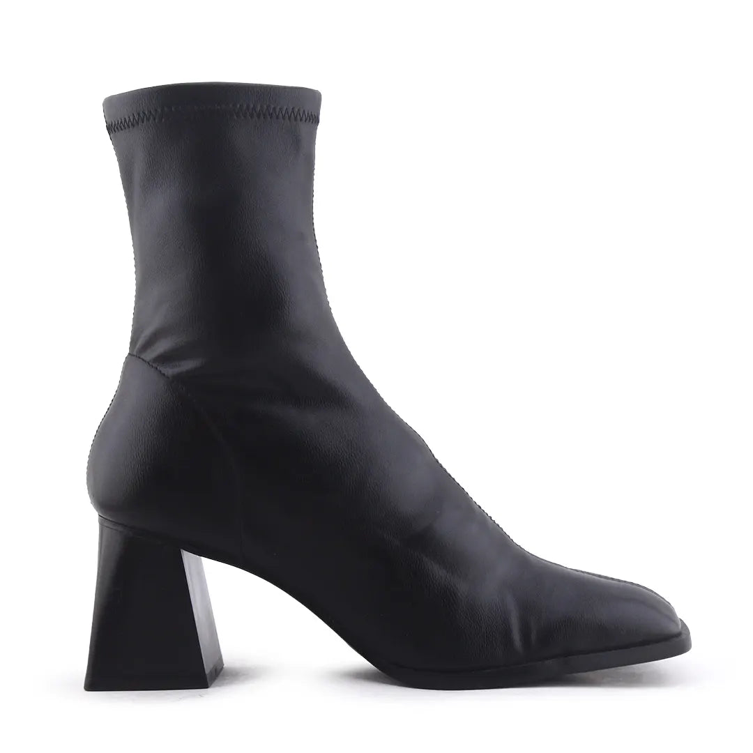Stradivarius Zipper Ankle Boot | 100% Authentic Leather