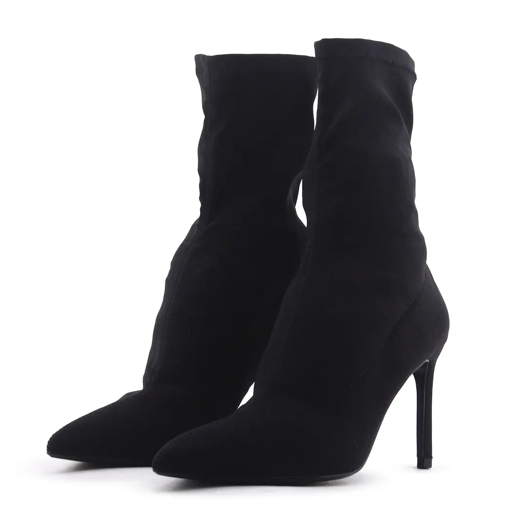 Bershka Textile Ankle Boot