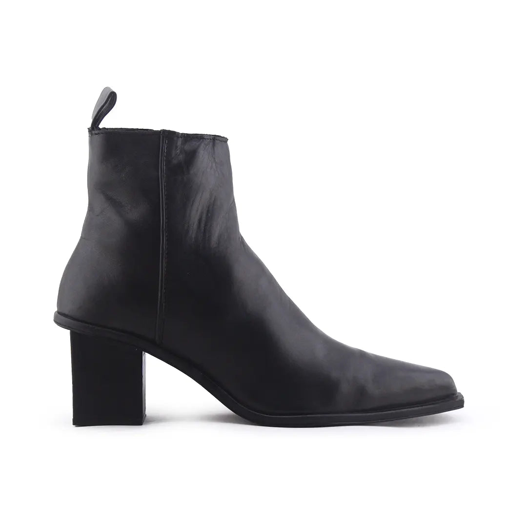 Zara Zipper Ankle Boot | 100% Authentic Leather