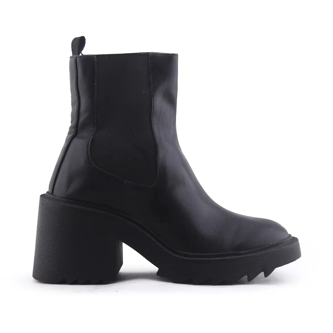Stradivarius Stretchable Ankle Boot | 100% Authentic Leather