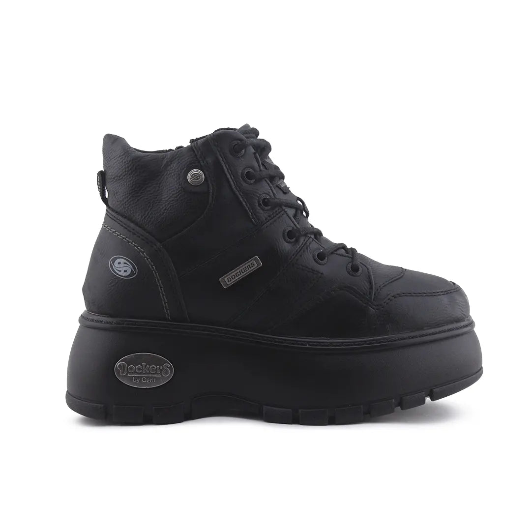 Dockers Zipper Lace Up Ankle Boot | 100% Authentic Leather