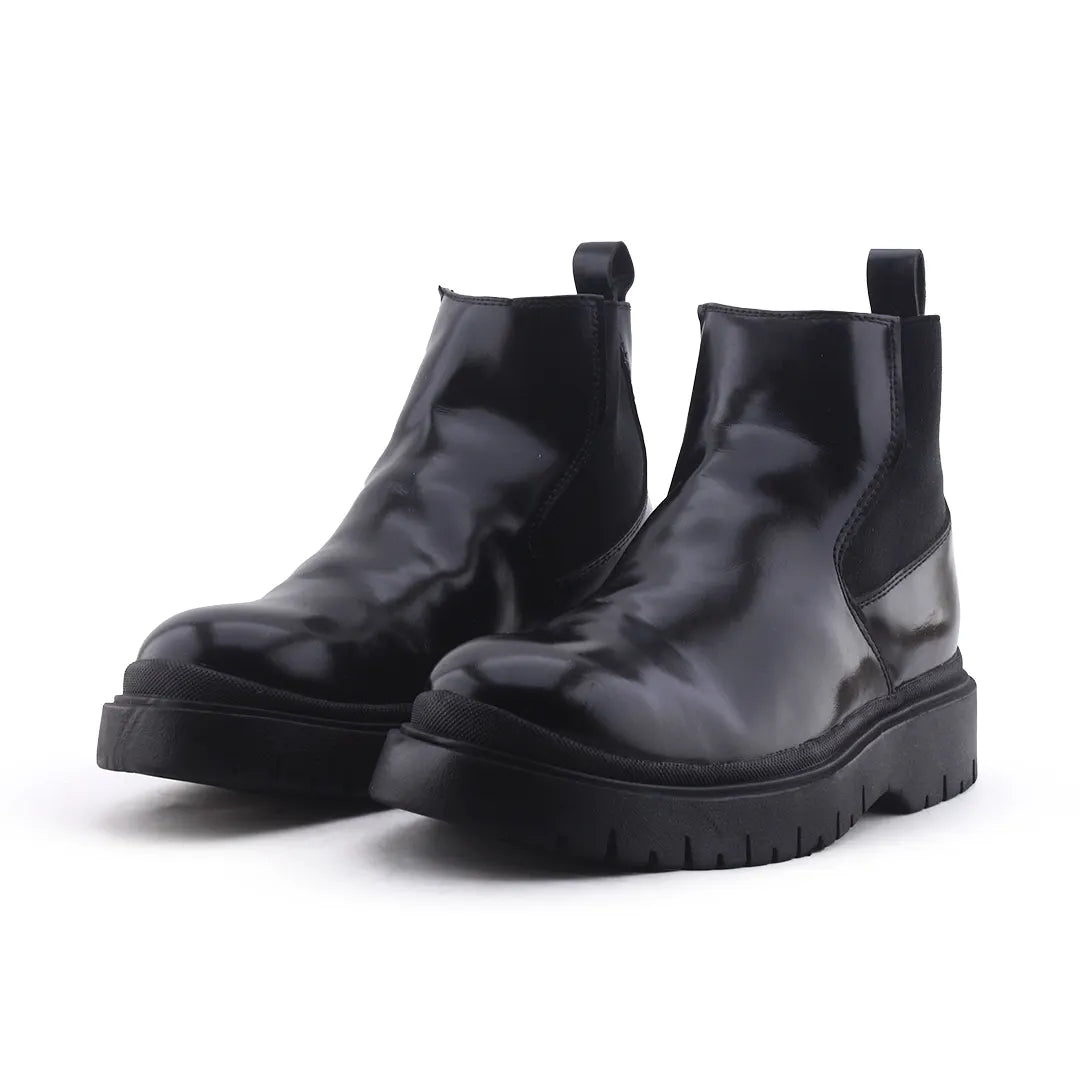 Zara Stretchable Ankle Boot | 100% Authentic Leather