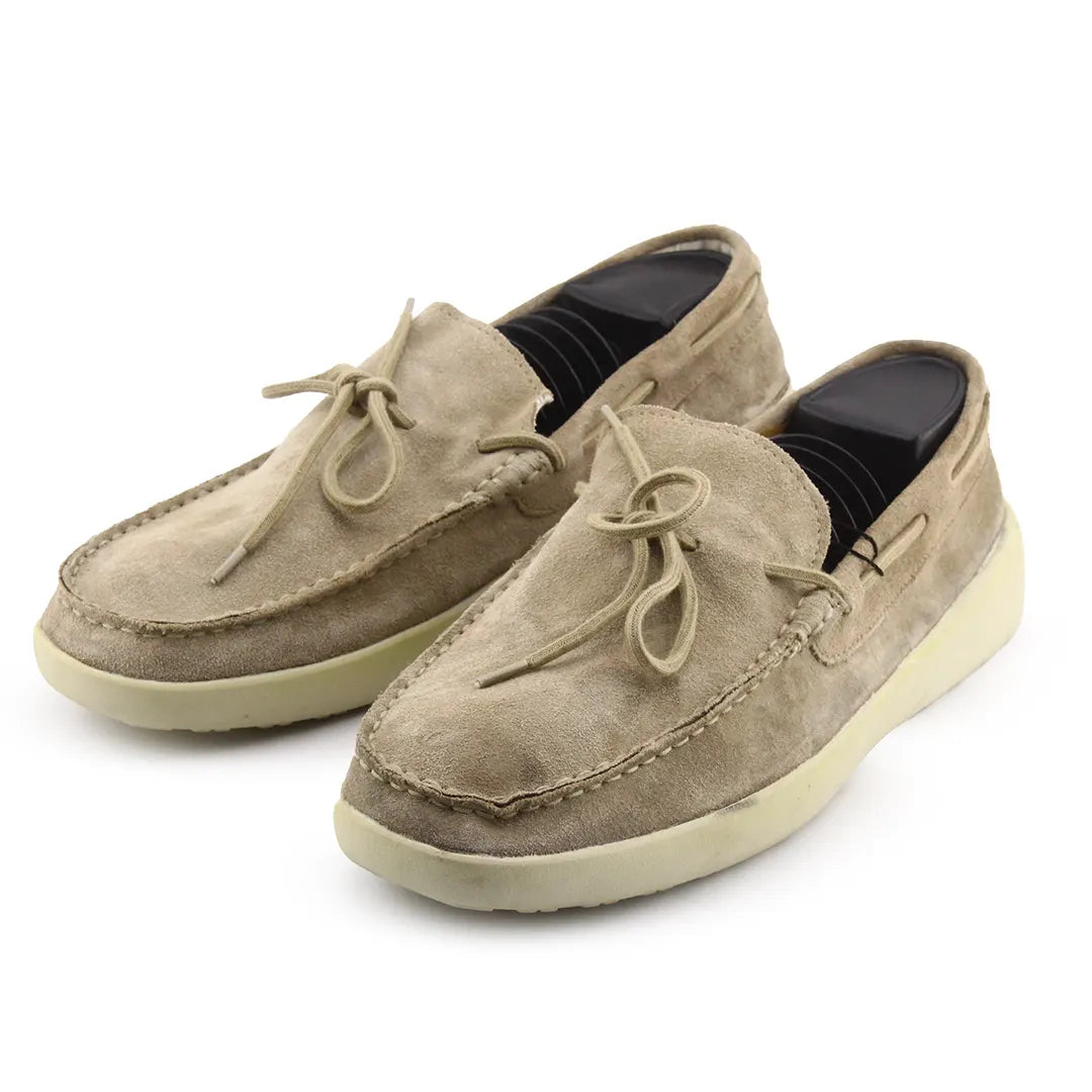 Zara Velvet Lace Up Dockside Loaferss