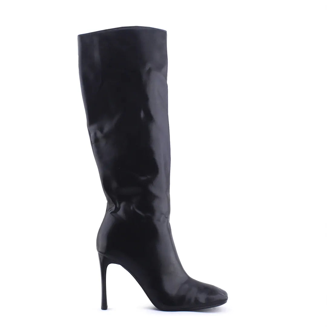 Zara Zipper Knee High Boot | 100% Authentic Leather