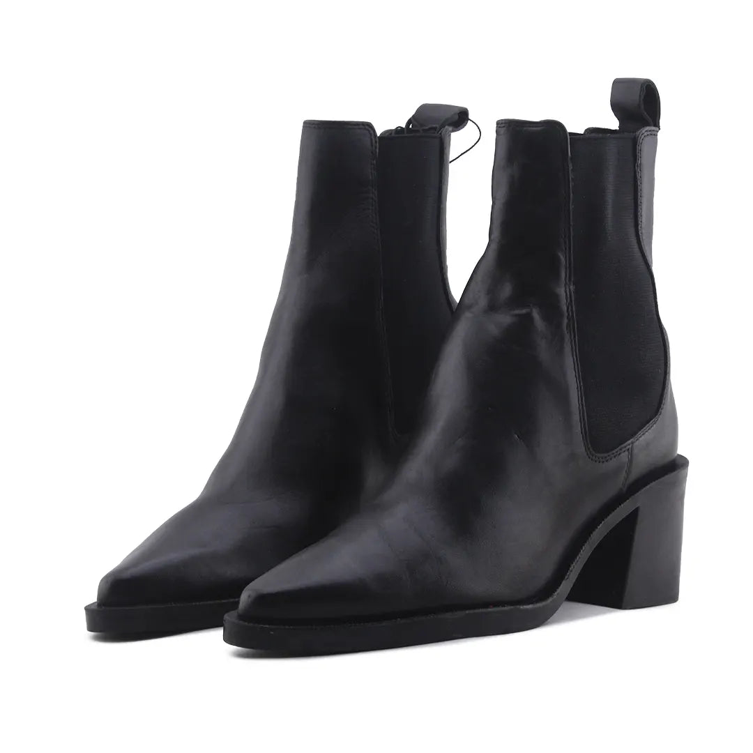 Zara Stretchable Ankle Boot | 100% Authentic Leather