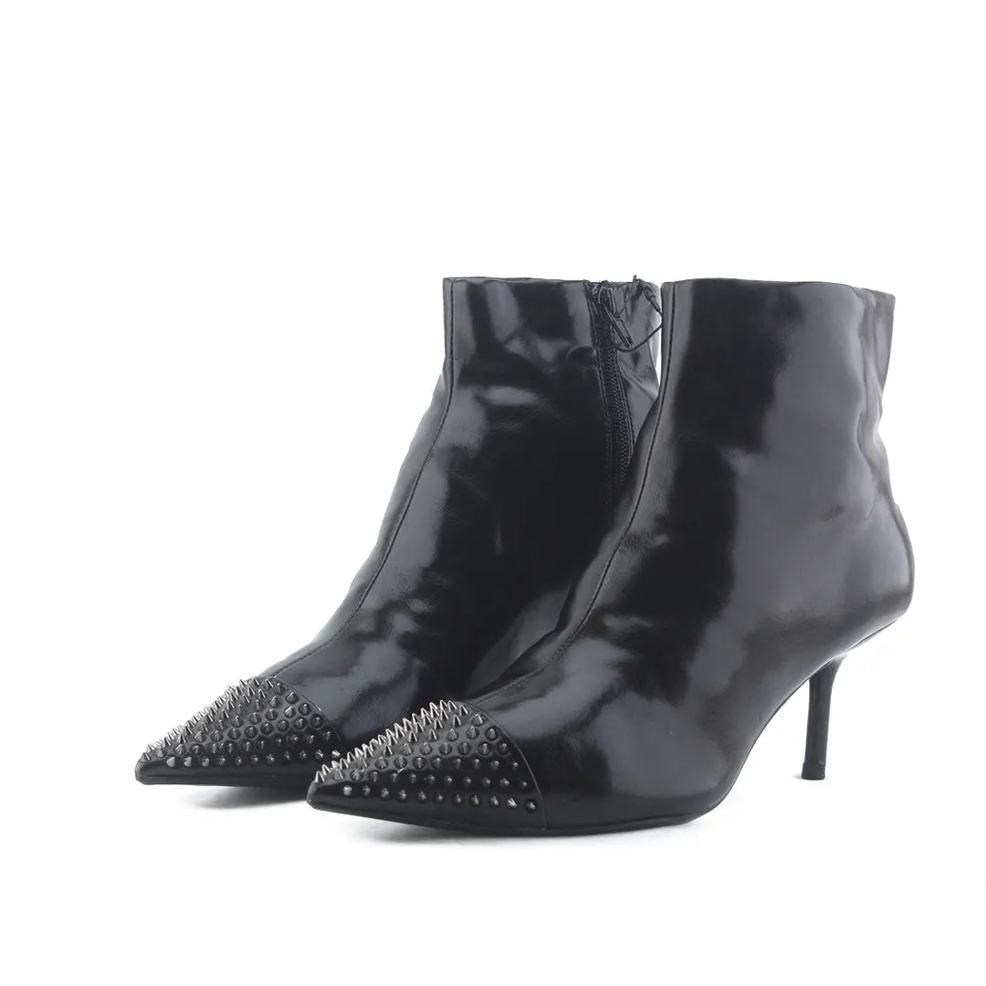 Zara Zipper Ankle Boot | 100% Authentic Leather