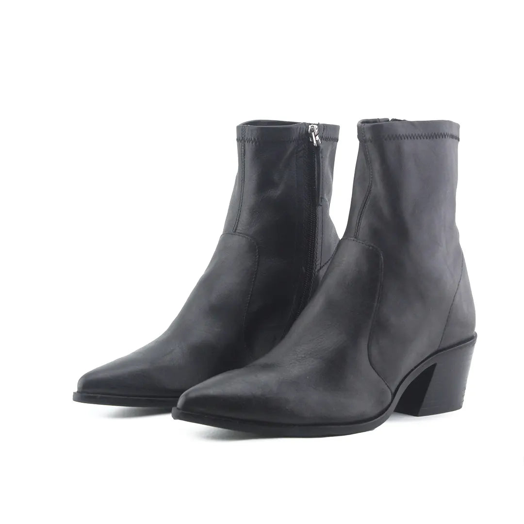 Zara Zipper Ankle Boot | 100% Authentic Leather