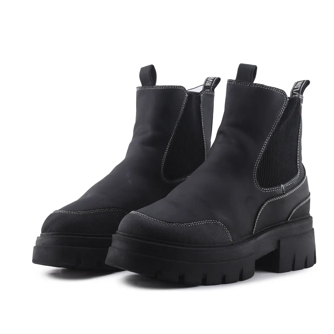 River Island Stretchable Ankle Boot | 100% Authentic Leather