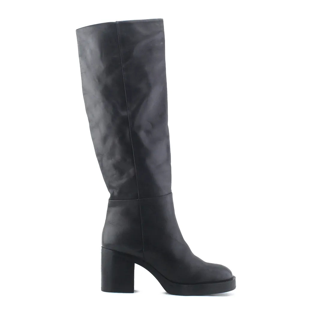 Zara Zipper Knee High Boot | 100% Authentic Leather