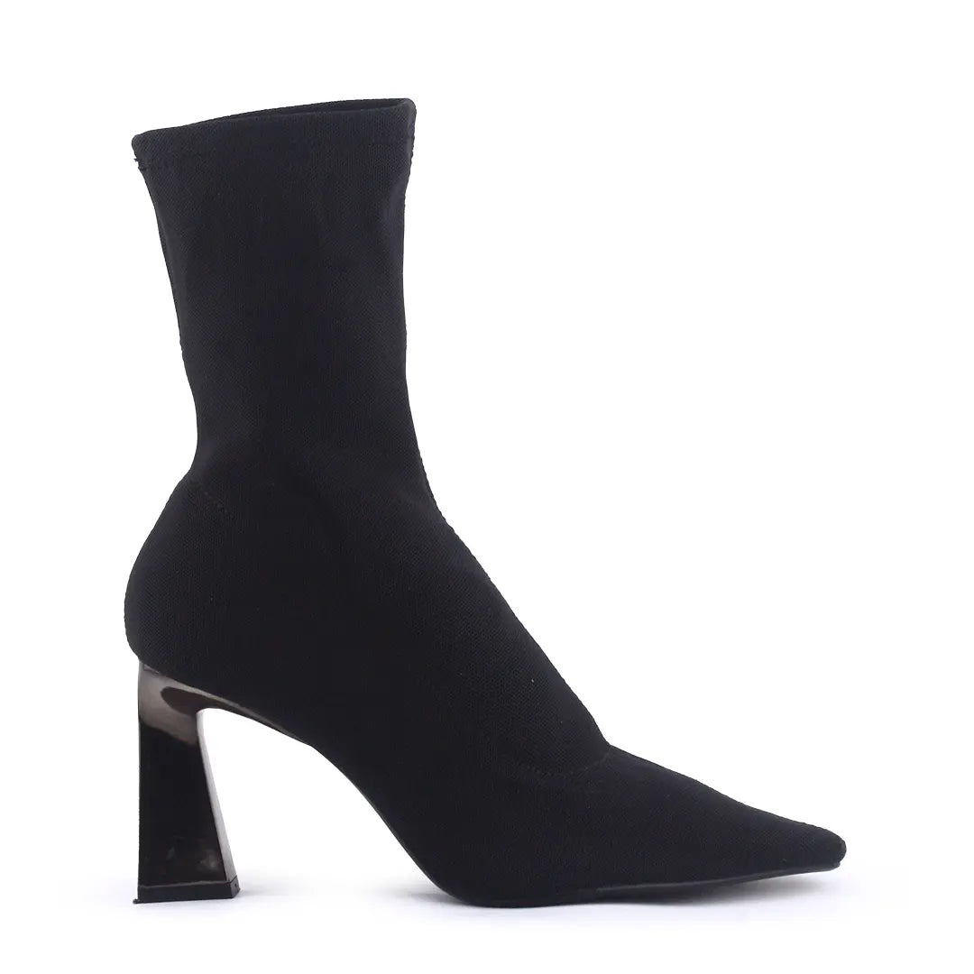 Bershka Sock Ankle Boot