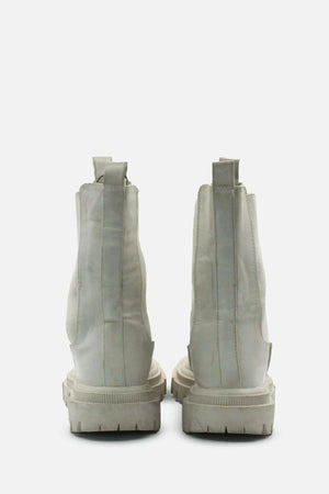 Bershka Stretchable Combat Boots | 100% Authentic Leather - sundaybazar