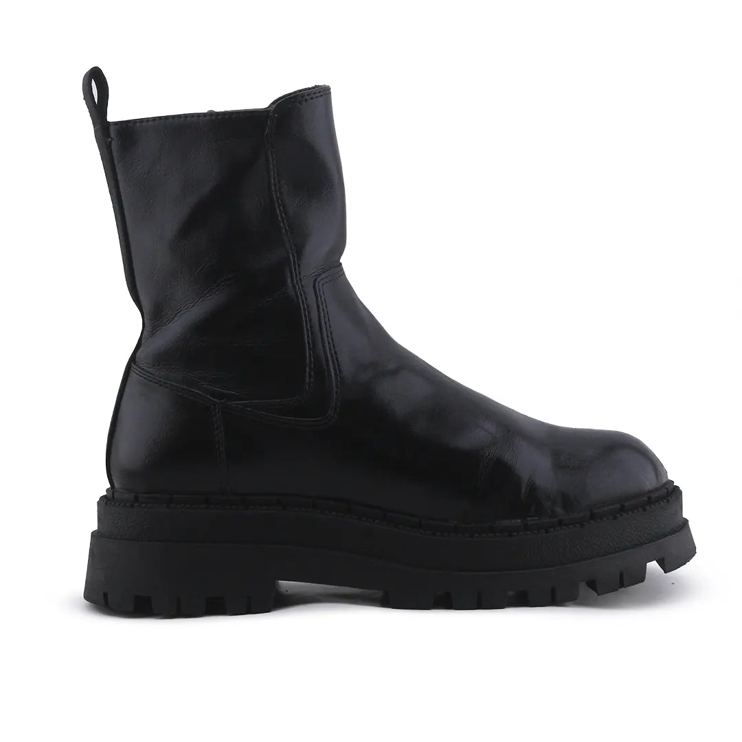 Zara Zipper Ankle Boot | 100% Authentic Leather