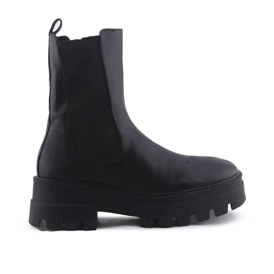 Pull & Bear Stretchable Ankle Boot | 100% Authentic Leather