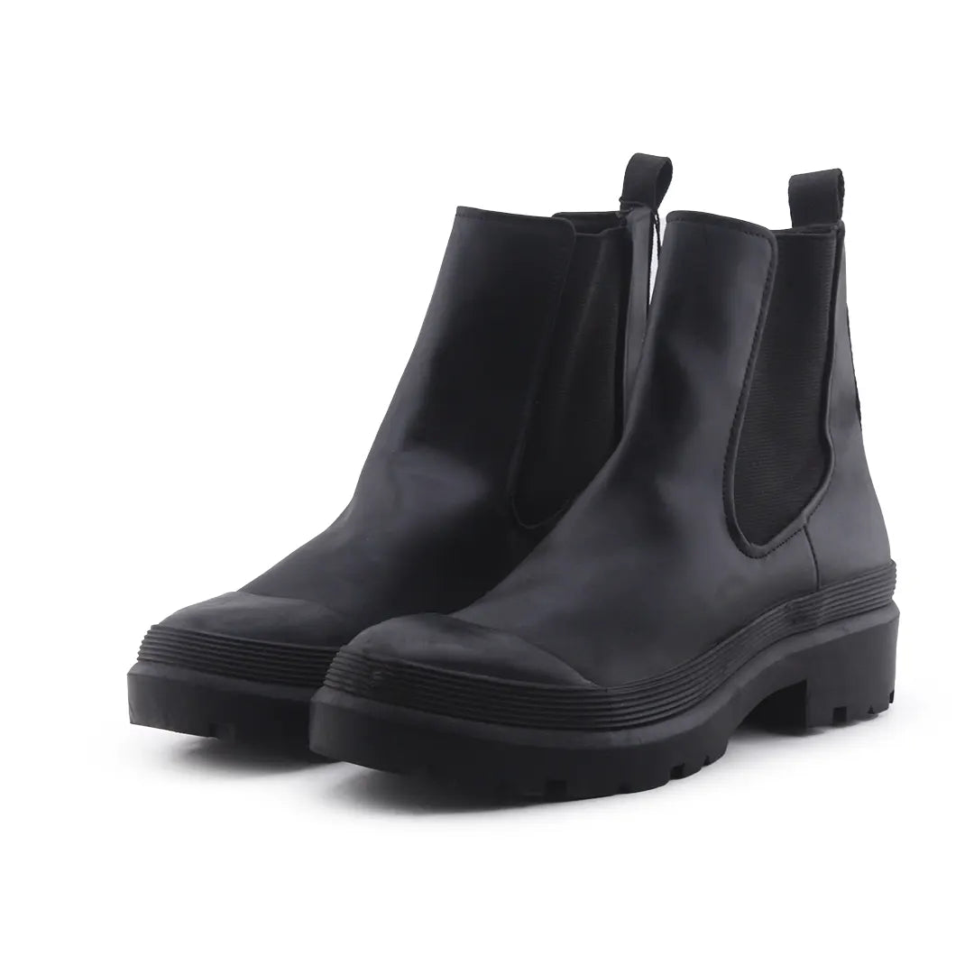 Pull & Bear Stretchable Ankle Boot | 100% Authentic Leather